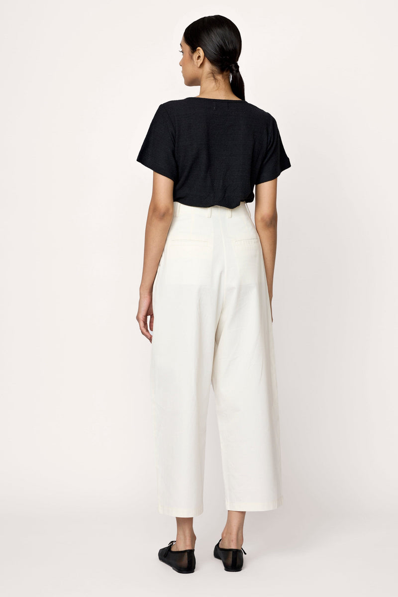 Boyfriend Pant - Ivory