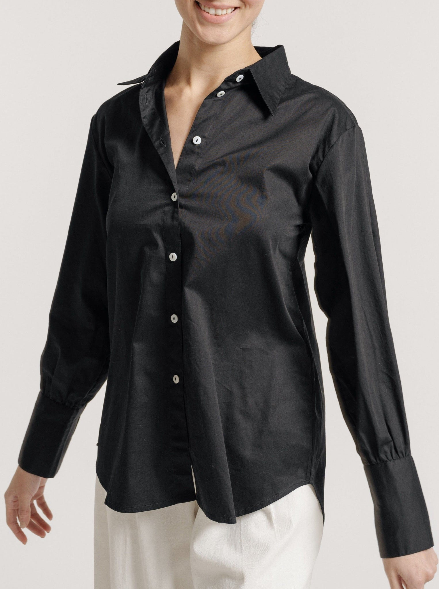 Museo Button Up - Black