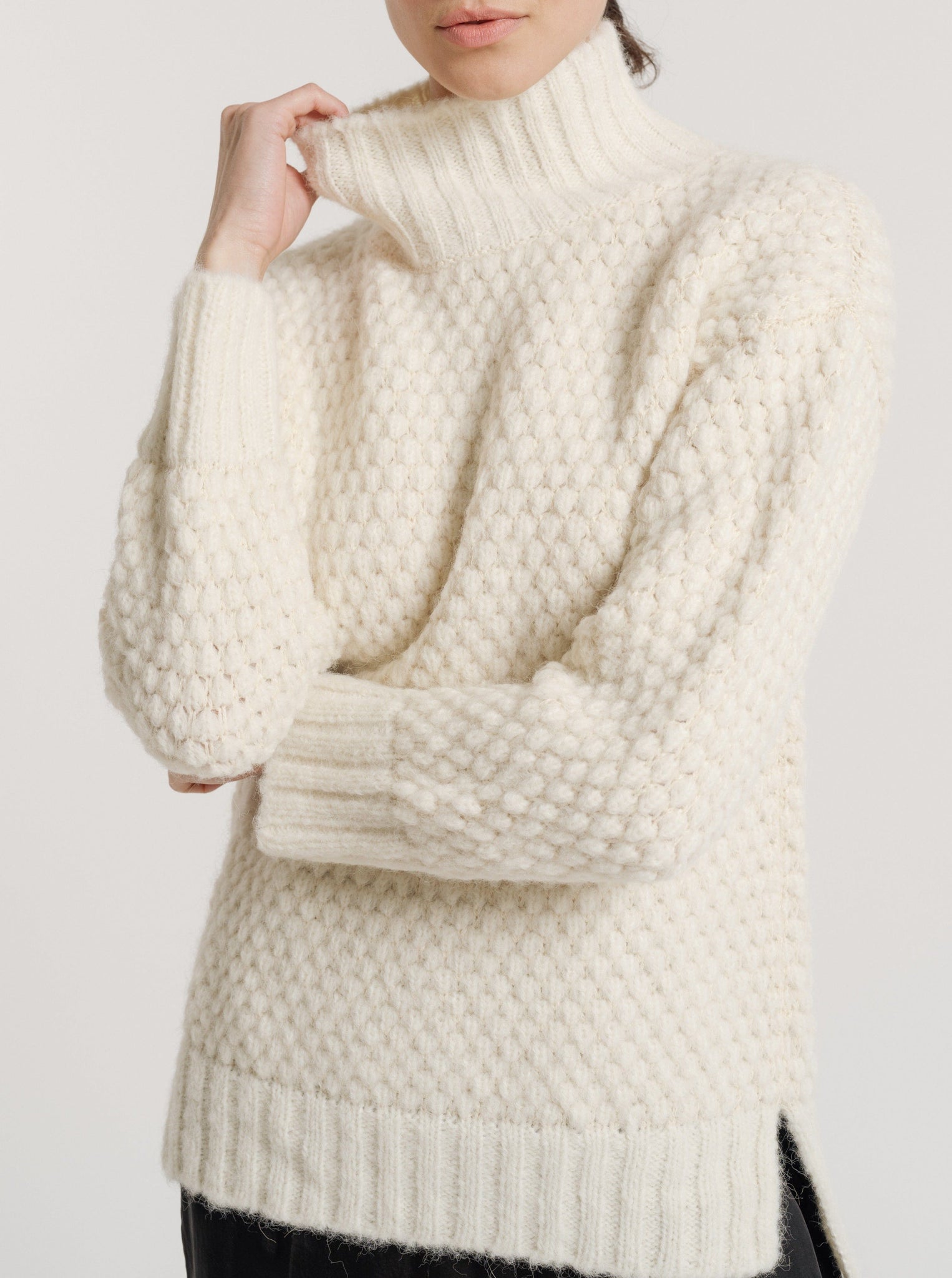 Bauble Sweater - Ivory - S - Sample