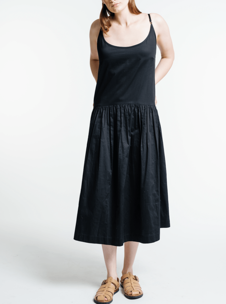 Portrait Dress - Black - Sample